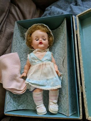 14” Vintage Ideal Betsy Wetsy Vinyl Doll Vw - 2 With Dress