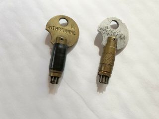 2 Nix Pix Solon Lock Combination Keys Padlock Security Use Vintage 2