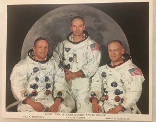 Neil Armstrong Signed Photo Apollo 11 Astronaut First Man On The Moon