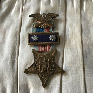 Numbered Gar Medal,  Post Officers Medal,  Grand Army Of The Republic,  Civil War
