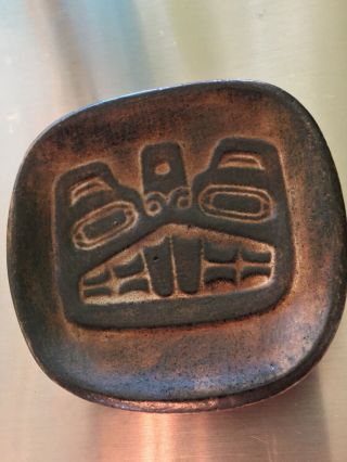 Canadian Art Pottery,  Haida Beaver Handmade Of B.  C.  Clay Canada