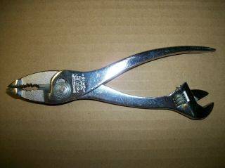 Vintage Diamalloy Handyboy Duluth Dh - 15 Pliers Adjustable Wrench Combo Tool