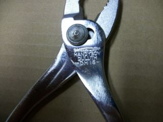 Vintage Diamalloy Handyboy Duluth DH - 15 Pliers Adjustable Wrench Combo Tool 2