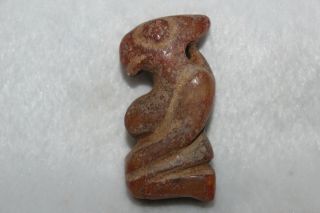 Old Chinese Jade Hongshan Culture Hand Carved Amulet Pendant A3