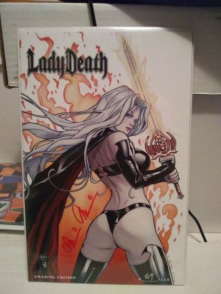 Lady Death Edition Arizona Comic Con Limited Edition 69 Of 113 Vf