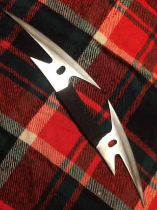Used; Double Sided Stainless Steel Fantasy Dagger; No Sheath