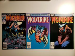 Wolverine 1 Vol 2,  And 2 And 3 Vol 1 Nm,  1st Patch,  1st Full Yukio