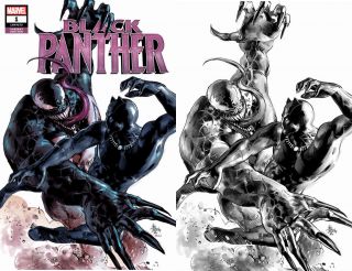 Black Panther 1 Mike Deodato Color Sketch Variant (05/23/2018) Venom Set 2