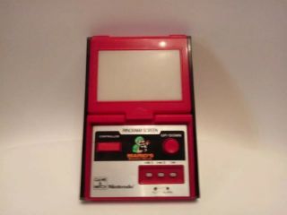 Vtg Nintendo Game & Watch Panorama Screen Marios Bombs Away 1983