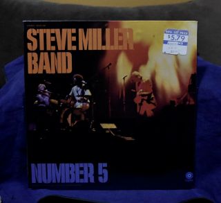 Steve Miller Very Rare Lp Number 5 1970 Usa 1stpress No Cuts Or Barcode