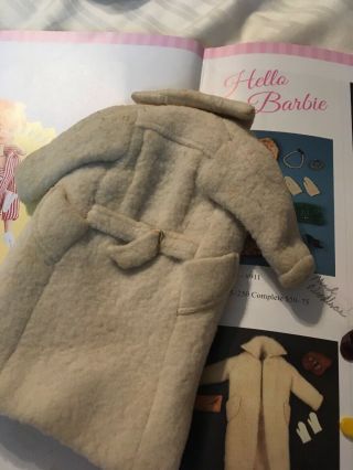 Vintage Barbie Peachy Fleecy Coat 915 Complete Outfit 1960s 3