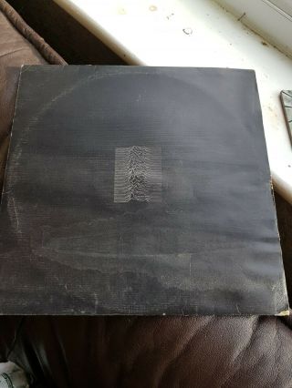 Joy Division - Unknown Pleasures Uk 1979 Factory Records 1st Press Ruby Red Lp