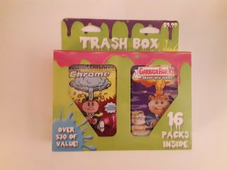 Topps Garbage Pail Kids Trash Box - Includes 16 Random Gpk Packs 2013 - 2014