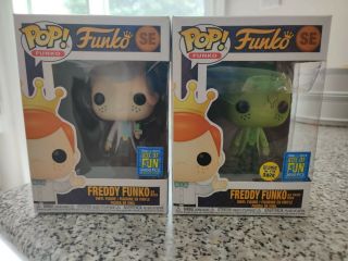 Fundays Exclusive Funko Pop Rick And Morty Freddy As Rick,  Toxic Rick Gitd