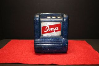 Antique 1 Cent Imp Cigarette Trade Stimulator Gumball / Candy Machine W/key