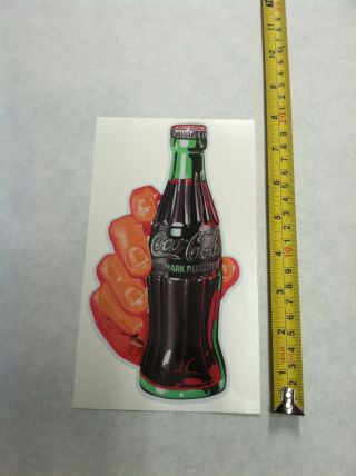 Coca Cola Decal Soda Hand Sticker 8 "