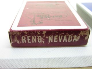Playing Cards The Palace Club Reno Nevada Full Deck w Box 54 cards 2