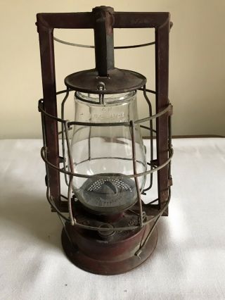 Antique Dietz Mill Lantern Vintage Tin Kerosene Early Lighting Lamp Vintage Old