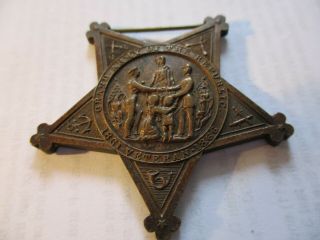 Civil War Veterans 1861 - 1866 Grand Army Of The Republic Medal Antique