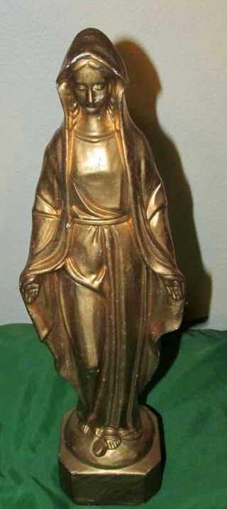 Blessed Virgin Mary Statue Lady Madonna Mother Grace Figurine Catholic Religious