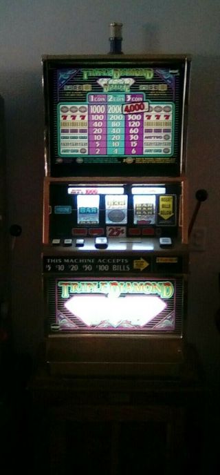 Igt S2000 Coinless Slot Machine Triple Diamond " 