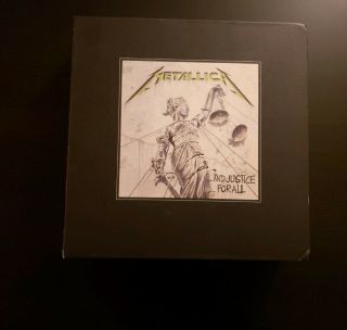 Metallica - And Justice For All 6 X Vinyl Lp Box Set,  10 Cds Dvds Record Album