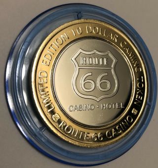 Perfect Route 66 Casino $10 Silver Strike 