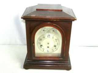 Antique German Junghans Large Clock B25 Westminster Chime For Restoration Only