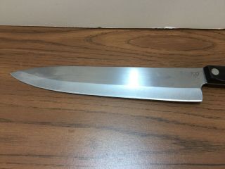 Vintage CUTCO 25 FRENCH CHEF ' S KNIFE 9 1/4 