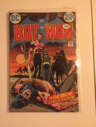 Batman 244 (dc Comics 1972) Classic R 