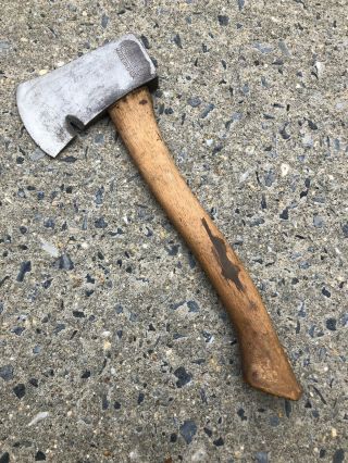 Vintage Stanley Boy Scout/ Hand Camp axe/ Hatchet With Sheath 3