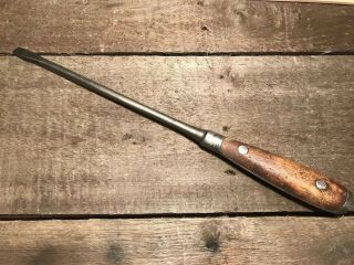 Antique Hd Smith & Co.  No 10 Perfect Handle Screwdriver 16  Patent Applied For "