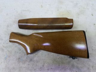 Mossberg 500 / 590 Rare Vintage Wood Stock Forend Buttstock 12 Gauge Ga