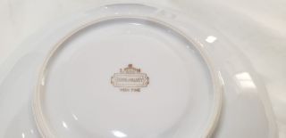 Vintage Royal Halsey Very Fine Porcelain Footed Teacup & Saucer LM 3