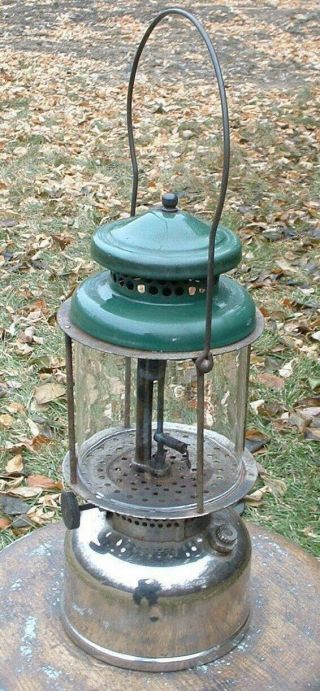 Antique Coleman Quick - Lite Nickel Plated Air - O - Lantern 1919 QL Vintage 2