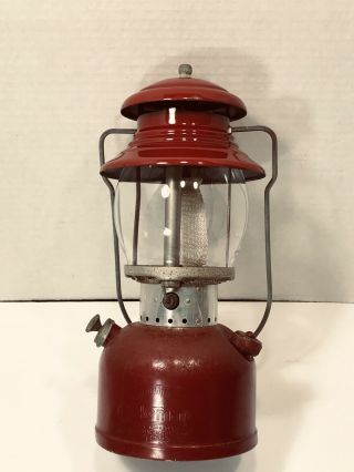 Vintage Red Coleman Lantern Model 200 A - 1 / 62