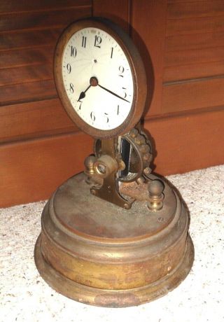 Eureka Clock In Need Of Restoration - German Type