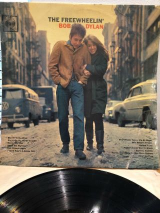Rare Bob Dylan The Freewheelin Mono Lp Uk 1st Bpg62193