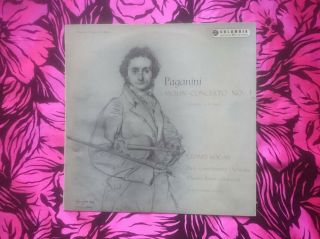 Kogan Bruck Paganini Violin Concerto No.  1 Cantabile Uk Columbia 33cx 1562 Ed1