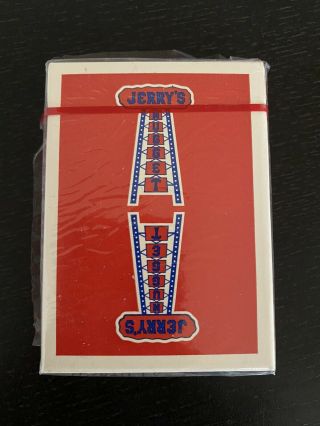 Jerry ' s Nugget Playing Cards【Red】Authentic Rare deck 2