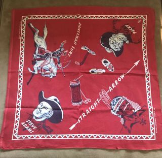 1949 National Biscuit Co.  Red Bandana Packy,  Steve Adams,  Straight Arrow,