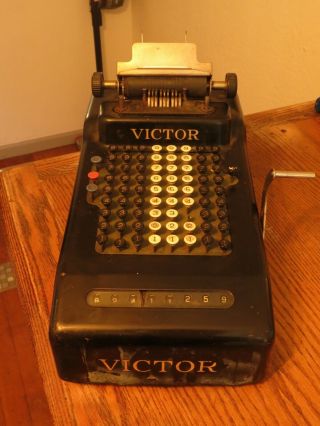 Vintage (1921 - 1926?) Victor Adding Machine—free