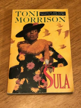 Toni Morrison Nobel Prize Winner Sula Rare Signed Autograph Book