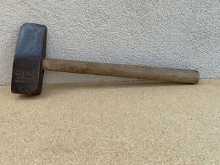 Vintage Hammond Phila.  Sledge Hammer Head Hammer Usa 5 Pounds Anvil Blacksmith