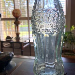CHATTANOOGA TENN.  TENNESSEE Coca Cola Coke bottle DEC 25 1923 Christmas bottle 2