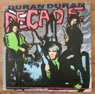 Duran Duran - Decade - Rare 1989 Vinyl Compilation Lp Emi Ddx 10