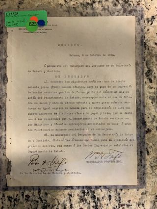 William Howard Taft Signed Typed Letter