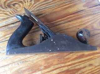 Vintage Stanley Bailey No 4 1/2 Smoothing Plane Made In Usa For Restoration