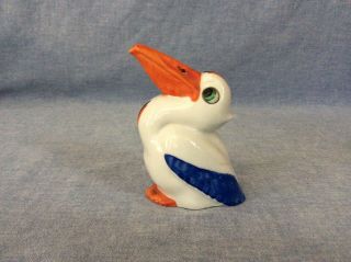 Vintage Porcelain Bird Figure Incense Burner Holder Germany N