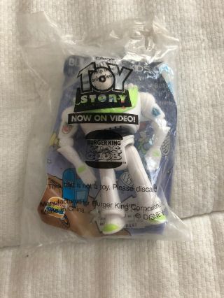 Rare Toy Story Buzz Lightyear 1995 Burger King Action Figure